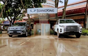 Nueva vitrina propia de SSANGYONG en Chipichape