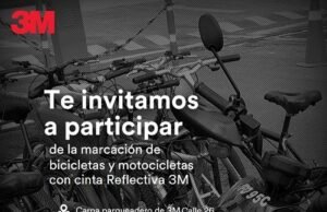 ¡No te lo pierdas! Marca tu bici, moto o casco con cinta refllectiva Conspicuity de 3M y hazte visible en las vías