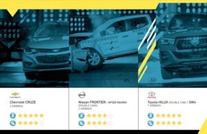 Resultados Latin NCAP: Toyota Hilux, Nissan Frontier y Chevrolet Cruze