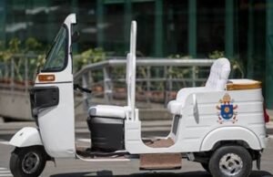 El Papa Francisco usará un motocarro de Auteco en su visita a Medellín