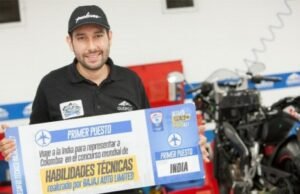 Rodrigo Rodríguez, el mecánico que representará a Colombia en la India