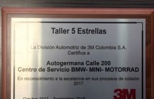 Autogermana fue premiada por 3M