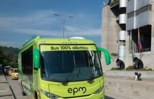 Inicia operación el primer bus 100% eléctrico de Medellín