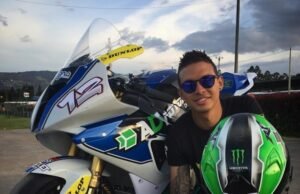Dunlop apoya a Tomás Puerta, ganador de la Primera Válida del campeonato GP Colombia de velocidad