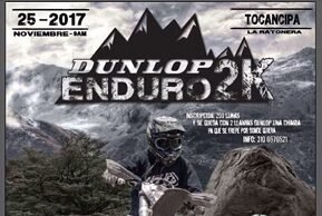 Carrera Dunlop Enduro 2K, este sábado 25 de noviembre