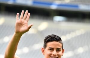 Goodyear patrocinador de FC Bayern Múnich celebra la llegada de James Rodríguez al equipo