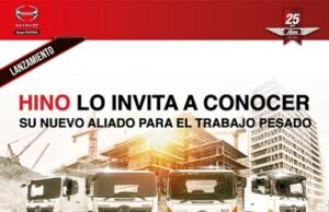 Volquetas HINO – lanzamiento