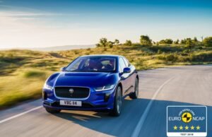Jaguar I-PACE eléctrico logró 5 estrellas en EuroNCAP