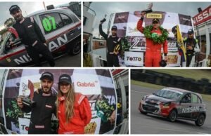 ‘Tatán’ Mejía repite podio en la V válida de la Copa Nissan March tras un emocionante encuentro