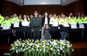 Graduados promotores viales en Bogotá