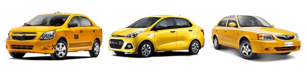 CHEVROLET TAXI ELITE HYUNDAI GRAND i10 HYUNDAI PONY i25