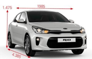 Resultados de reparabilidad: Kia New Rio Sedán 2018