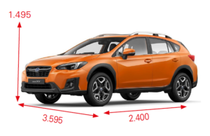 Resultado de impacto: Subaru XV