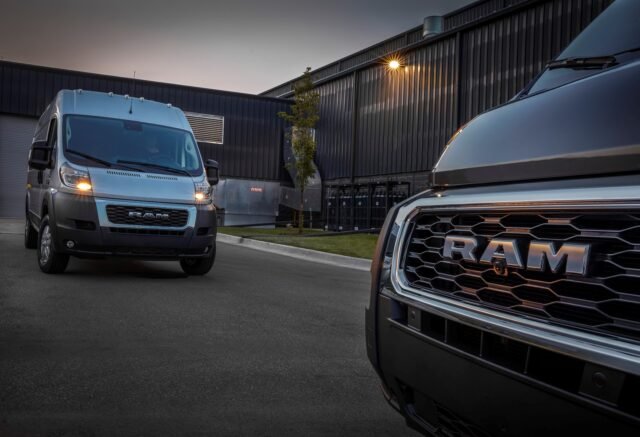 2022 Ram ProMaster 2500 and 3500