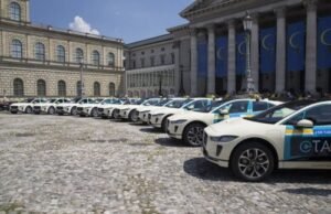Jaguar lanzará la primera flota de taxis eléctricos en Múnich