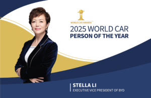 Stella Li de BYD es elegida Persona del Año de World Car 2025