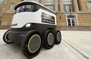 Goodyear extiende la tecnología de llantas sin aire a robots autónomos
