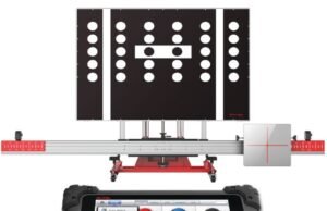 Probamos el equipo de calibración para sistemas ADAS