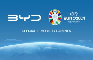 BYD es Patrocinador Oficial de movilidad eléctrica de la UEFA EURO 2024™