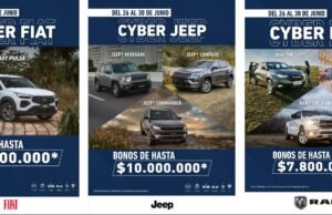 Fiat, Jeep® y Ram se unen a las Cyber Marcas con bonos imperdibles