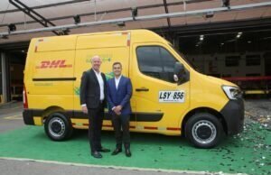 DHL Express suma nuevos vehículos eléctricos a su flota en Colombia