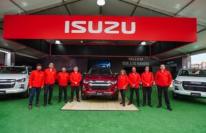 ISUZU tiene presencia por primera vez en el Salón del Automóvil como marca independiente de pickups en Colombia