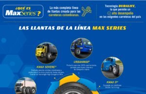 Grandes flotas colombianas con llantas de gran desempeño y durabilidad gracias a Max Series de Goodyear