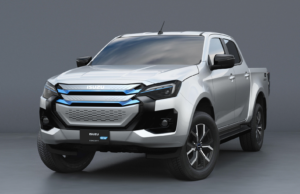 ISUZU reveló la primera camioneta pickup eléctrica