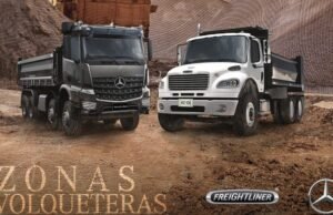 Llega la ruta nacional de zonas volqueteras con Mercedes-Benz y Freightliner