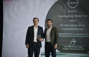 Dinissan Colombia recibe el premio Club Shogun 2025 por su excelencia en ventas, marketing y servicio al cliente