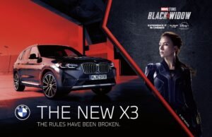 BMW hace equipo con Marvel Studios en la película “Black Widow” para ofrecer una espectacular experiencia en cine.