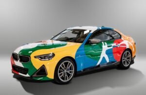 Arte y autos: BMW México convierte al nuevo BMW Serie 2 Coupé en un lienzo artístico