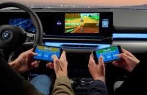 Lanzamiento del nuevo BMW Serie 5 con la plataforma de juegos dentro del vehículo AirConsole