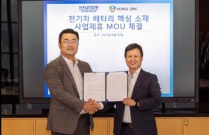 Hyundai Motor Group se asocia con Korea Zinc en la cadena de valor para el negocio de vehículos eléctricos