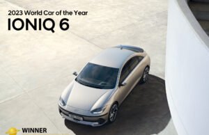 El Hyundai IONIQ 6 arrasa como Coche Mundial del Año, Vehículo Eléctrico Mundial y Coche Mundial de Diseño del Año