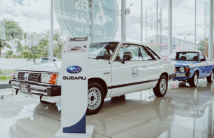 Subaru exhibe su modelos legendarios