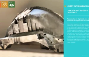Chery se convierte en el primer fabricante chino en recibir el Altair Enlighten Award por innovación en productos sostenibles
