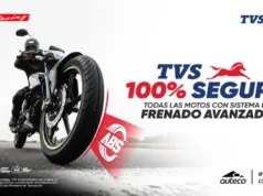 Auteco TVS: motos más seguras, vías más protegidas
