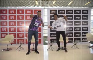 Juan Guillermo Cuadrado y Yerry Mina renuevan su contrato como embajadores de Jeep® y FIAT