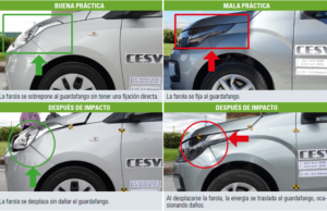 Así debe ser la estructura de un vehículo seguro