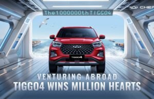 Chery TIGGO alcanza un nuevo hito: cuatro modelos superan el millón de unidades exportadas