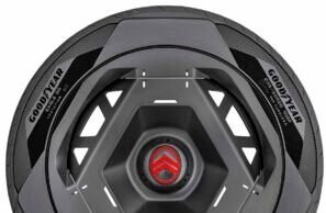 Goodyear presenta la Eagle GO Concept, la innovadora llanta sostenible desarrollada para el Citroën Oli